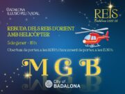 Els Reis d’Orient arribaran a Badalona en helicòpter reial i es preparen per la seva tradicional cavalcada