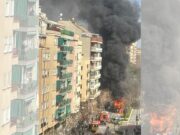 Alarma a prop de Badalona: un autobús crema a la Sagrera i obliga a evacuar passatgers