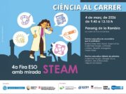 La 4a edició de la Fira de Ciència al carrer amb mirada STEAM se celebra al passeig de la Rambla