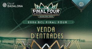 Obre el registre per a l’adquisició d’entrades per a la Final Four de la Basketball Champions League 2026 a Badalona