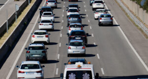 L’accident múltiple de l’AP-7 a Olèrdola implica 5 turismes i deixa 3 ferits menys greus