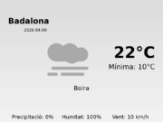 AEMET: El temps per a Badalona – 9 de Abril de 2026
