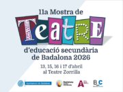 Més de 200 alumnes presenten les seves obres a la Mostra de Teatre d’educació secundària de Badalona