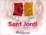 Badalona es prepara per la celebració de la Diada de Sant Jordi 2026