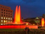 Les Fonts Bessones de plaça Catalunya de Barcelona estaran fora de servei dos mesos per treballs d’impermeabilització