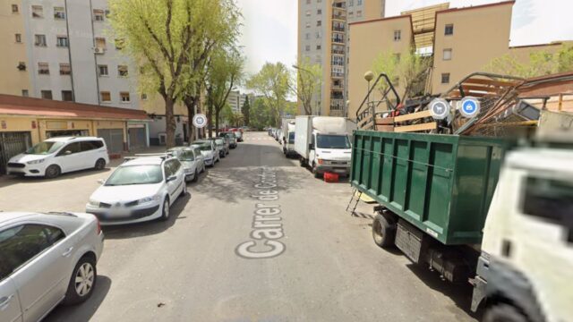 Imatge del carrer de Còrdova (Badalona)