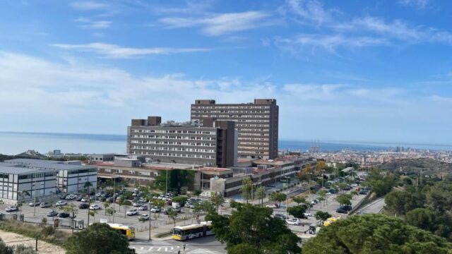 Imatge de l'Hospital Universitari Germans Trias i Pujol, conegut com Can Ruti (Badalona)