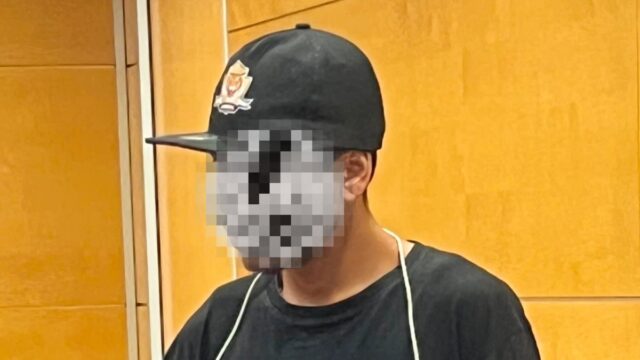 Imatge del responsable del robatori a Badalona (Xavier Albiol, via xarxes socials)